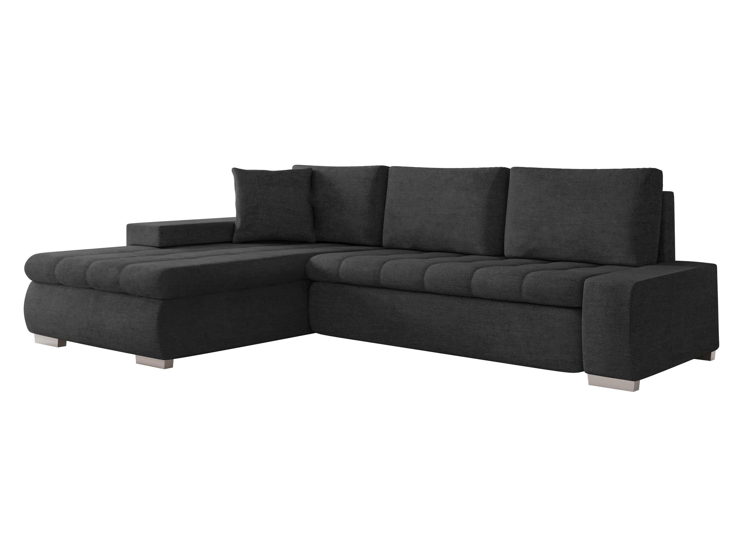 ECKSOFA Orkan Mini - Anthrazit, Holz/Textil (265/185cm) - MIRJAN24