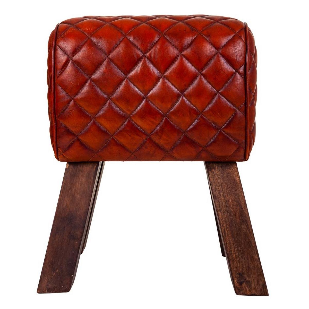 HOCKER, braun, 41x30x51cm - Braun, Fell (41/30/51cm) - Wanderlust