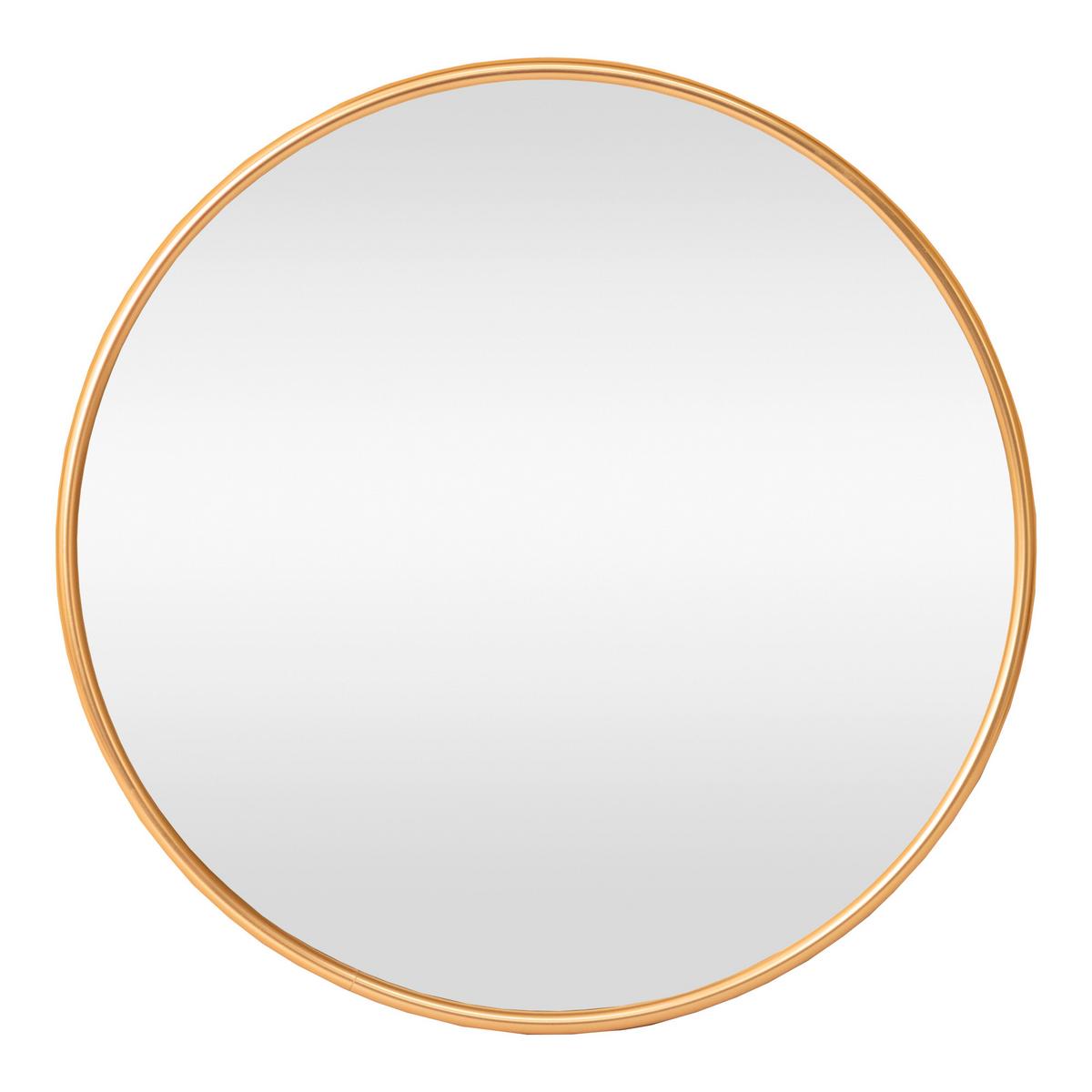 WANDSPIEGEL Ordona - Goldfarben, Glas/Metall (50/2.8/50cm) - [en.casa]