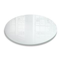 TISCHPLATTE Ø60 cm milchglas - Transparent, Glas (60/60/0.4cm) - TULUP