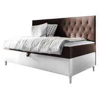 BOXBETT Filip Junior 2 - H3 - Weiß/Braun, Holz (100/200cm) - MIRJAN24
