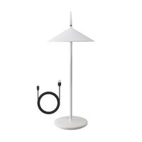 TISCHLEUCHTE Lichtmann 15.4/11.5/37.6 cm - Weiß, Kunststoff/Metall (15.4/11.5/37.6cm) - ZMH