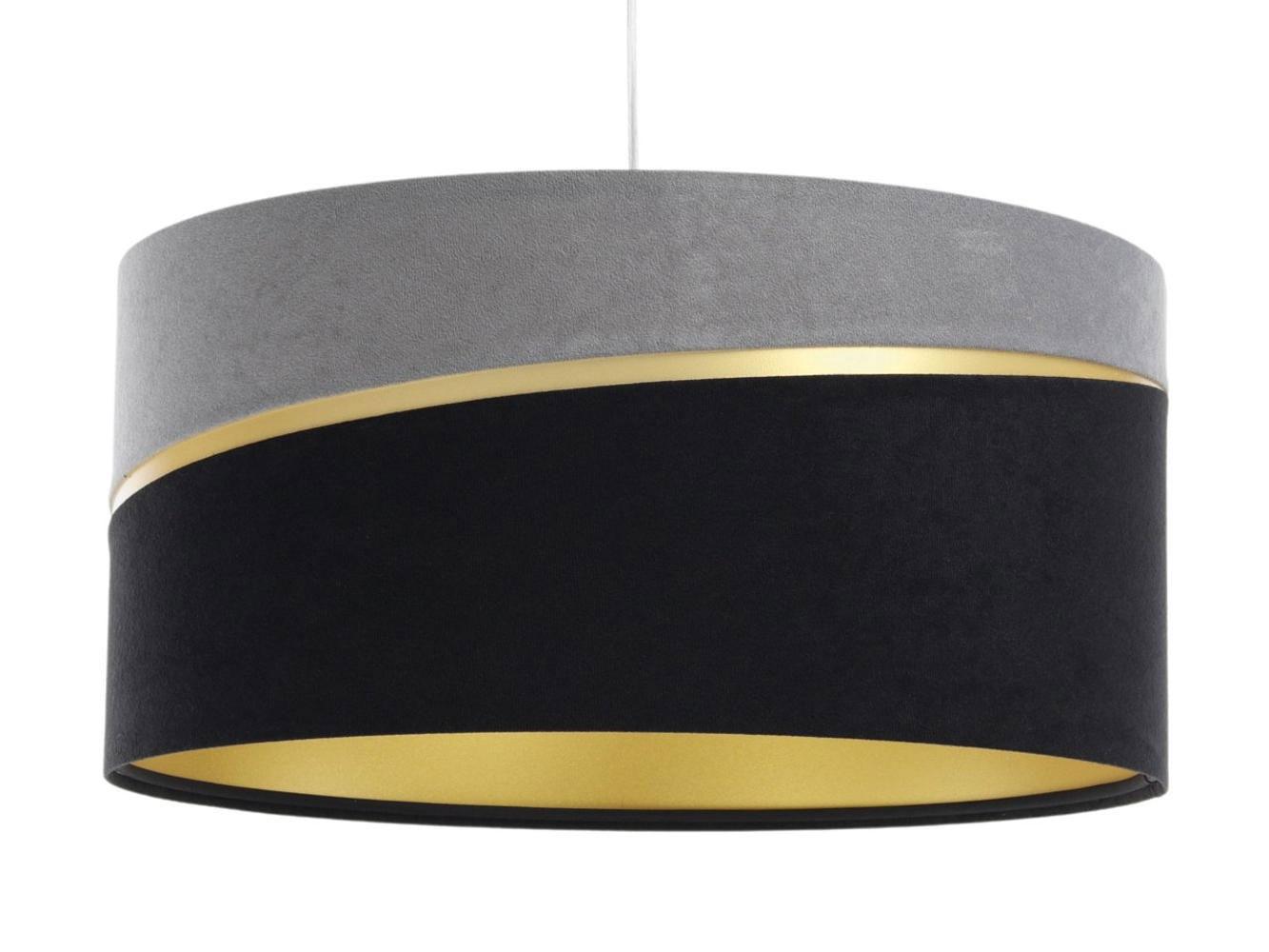 HÄNGELEUCHTE Grau 60/30 cm - Schwarz/Grau, Kunststoff (60/0.4/30cm) - ONZENO