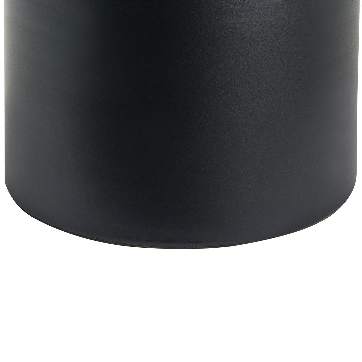 BEISTELLTISCH Metall Schwarz Torrens - Schwarz, Metall (45/45/46cm) - Beliani