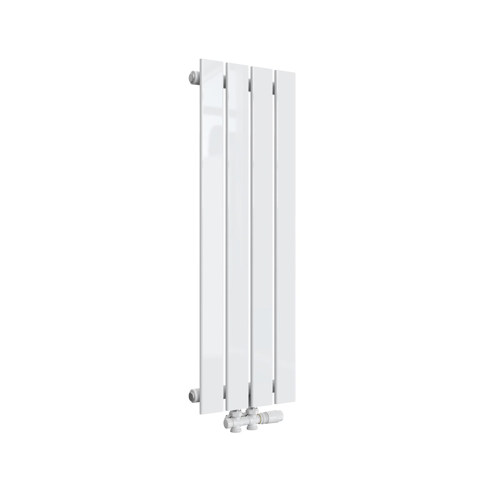 HEIZKÖRPER Flachheizkörper Weiß 90/30/5,2 cm - Weiß, Metall (30/90/4.9cm) - EMKE