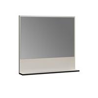 WANDSPIEGEL PureBliss Hellgrau - Hellgrau, Holzwerkstoff (80/74/14cm) - Trendteam