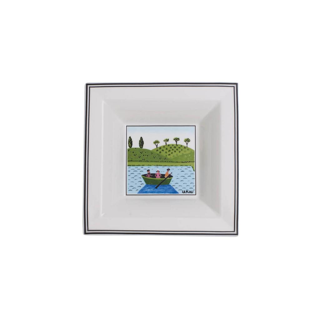 SCHALE QUADRAT Design Naif Gifts bunt 14 x 14 cm - Multicolor, Keramik (1cm) - Villeroy & Boch