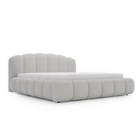 POLSTERBETT CLOUD SOFT - Grau, Textil (186/234cm) - Graingold