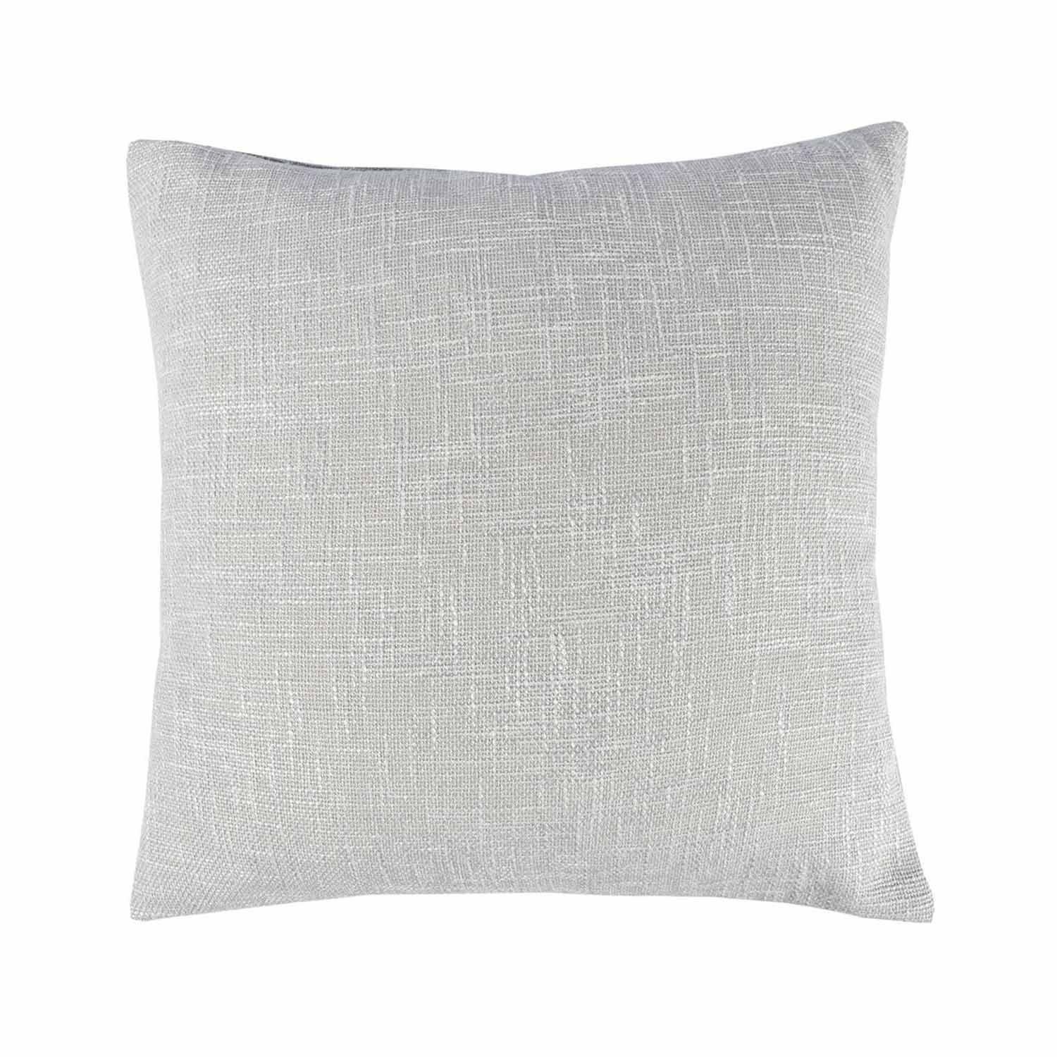KISSENHÜLLE Bouclé hellgrau 45/45 cm - Hellgrau, Textil (45/45cm) - Homescapes