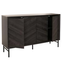SIDEBOARD Grau - Grau, Holz (151/94/40cm) - MCW