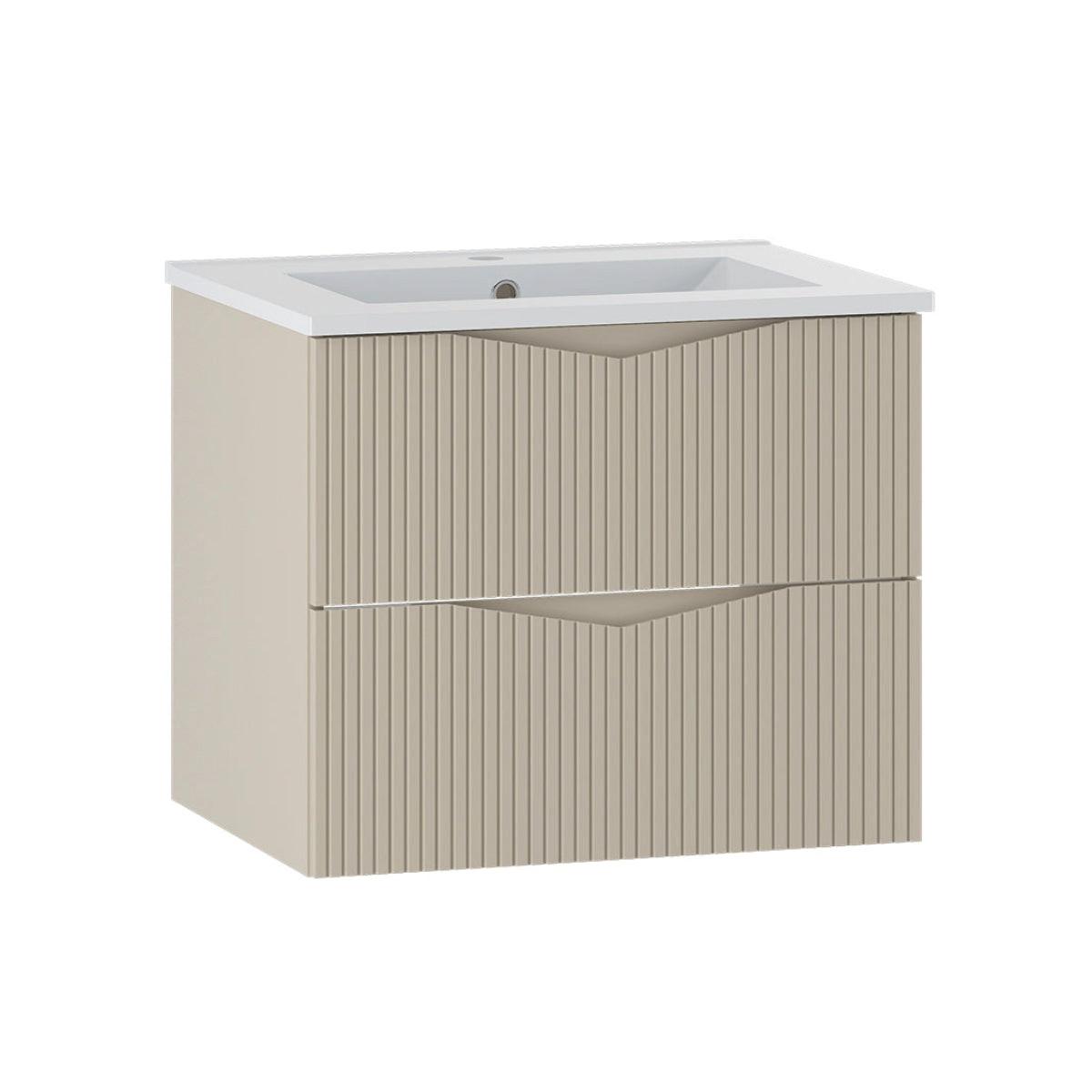 WASCHTISCH 60cm Tao Kaschmir - Beige, Holzwerkstoff (60/50/45.8cm) - Petits-meubles