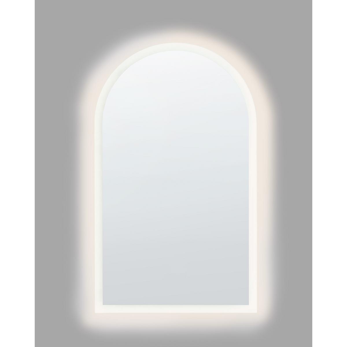 LED-BADEZIMMER-SPIEGEL 60/100 cm Grün Suin - Grün, Glas (60/100/2cm) - Beliani