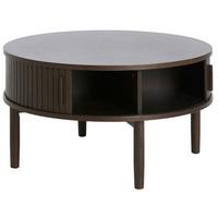 COUCHTISCH Meta 85 cm - Dunkelbraun, Holz/Holzwerkstoff (85/85/45cm) - Selsey