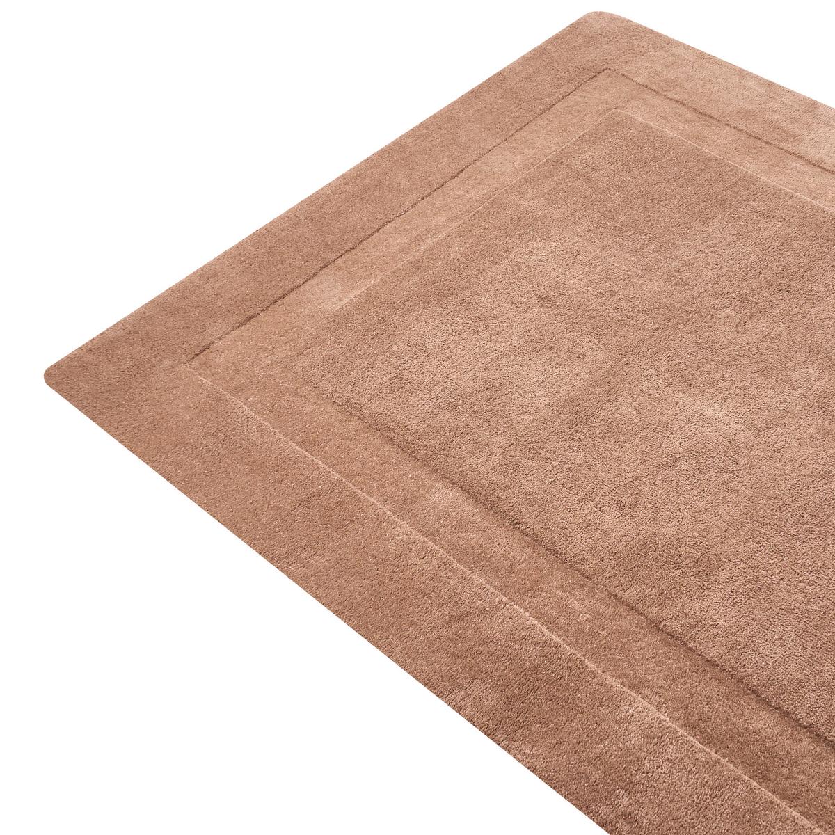 TEPPICH Braun 160/230 cm Wolle Kargil - Braun, Textil (160/230cm) - Beliani