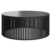 COUCHTISCH Velede Mini - Goldfarben/Schwarz, Holzwerkstoff/Metall (59/59/30cm) - MIRJAN24