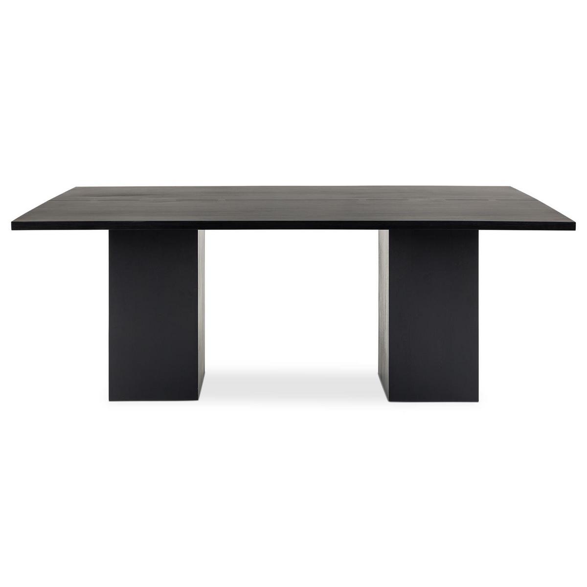 ESSTISCH MAHO schwarz - Schwarz, Holz (100/200/76cm) - IDIMEX