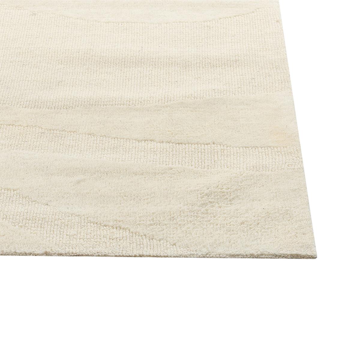 TEPPICH Beige 300/400 cm Wolle Sasnak - Beige, Textil (300/400cm) - Beliani