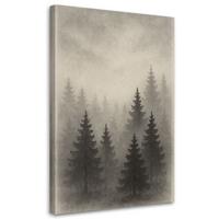 LEINWANDBILD Landschaften 20x30cm - Grau, Textil (20/30cm) - Feeby