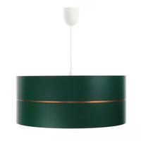 HÄNGELEUCHTE Grün 30/21 cm - Beige/Grün, Kunststoff (30/0.45/21cm) - ONZENO