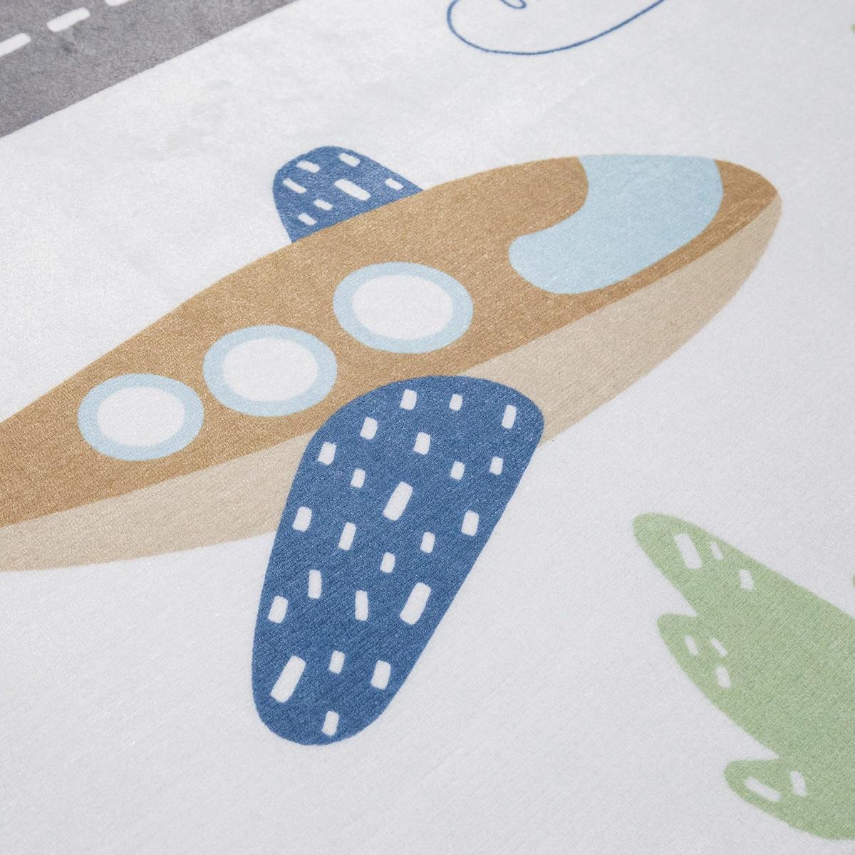 KINDERTEPPICH Waschbar, mit Straße-Motiv, Mehrfarbig, 155 x 230 cm - Multicolor, Textil (155/230cm) - KADIMA DESIGN