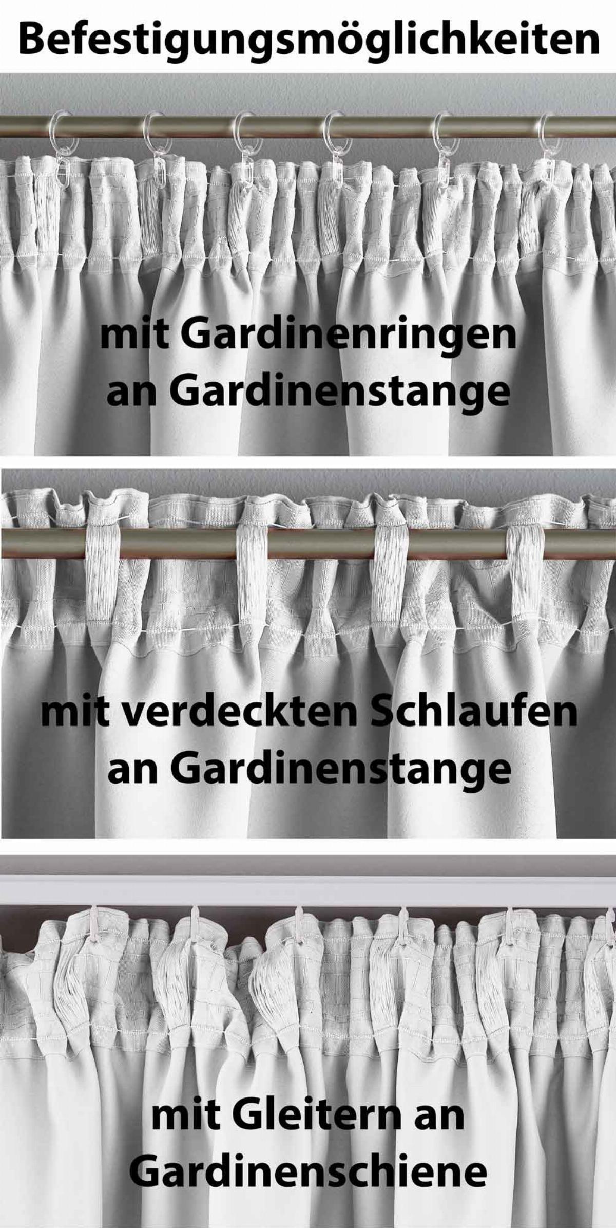 VORHANG »NewYork« HxB 245x295 cm Weiß - Weiß, Textil (295/245cm) - Gardinenbox