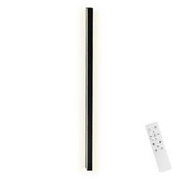 LED-WANDLEUCHTE Flash 2.5/4/100 cm - Schwarz, Metall (4/100/2.5cm) - ZMH
