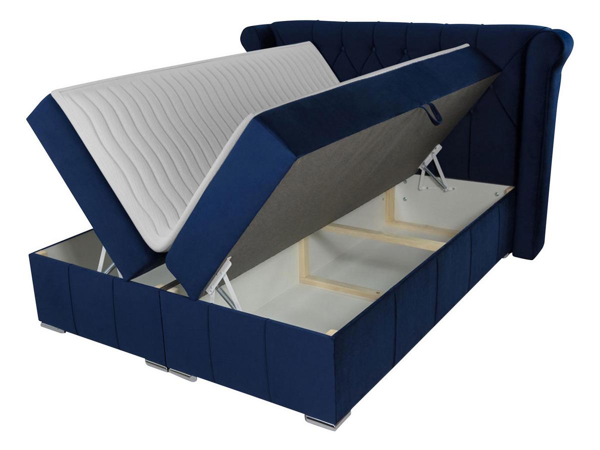BOXBETT Massimo - H3 - Creme, Holz (160/200cm) - MIRJAN24