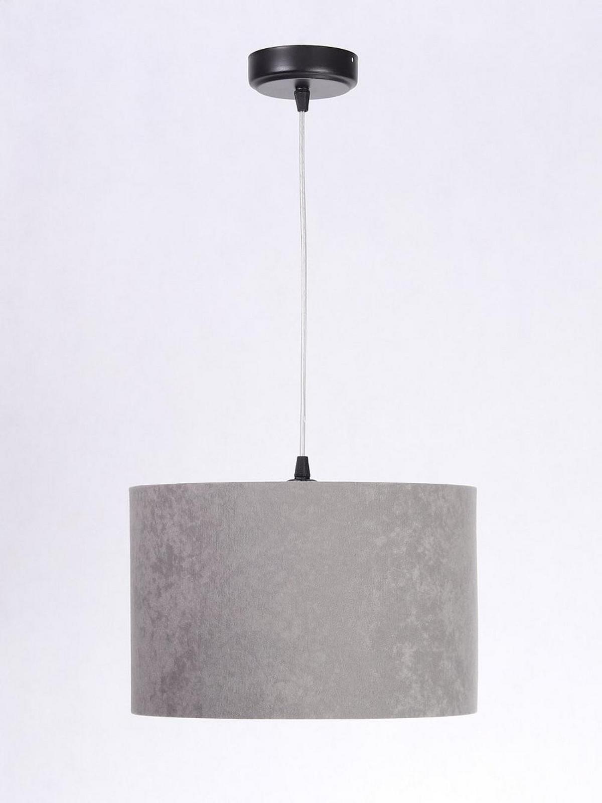HÄNGELEUCHTE Grau 30/20 cm - Pink/Grau, Kunststoff (30/0.45/20cm) - ONZENO