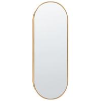 WANDSPIEGEL 46/122 cm Metall Gold Azeville - Goldfarben, Metall (46/122/2cm) - Beliani