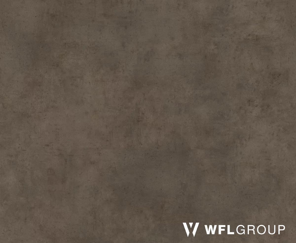 ESSTISCH Naro rund ausziehbar mit Schwarzem Lamellen-Metallgestell, Beton-Optik Dunkelgrau 100-180/100/76 cm - Dunkelgrau/Schwarz, Holzwerkstoff/Metall (100/176/76cm) - WFL GROUP