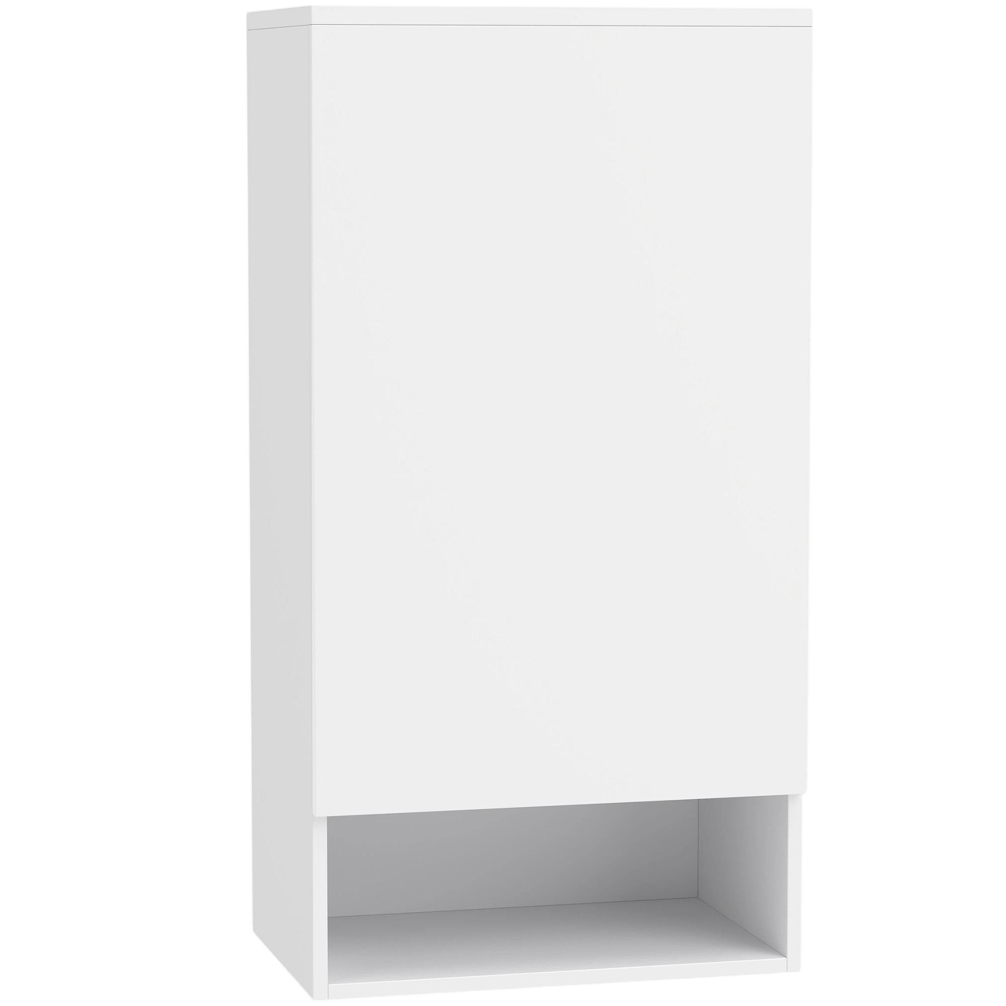 HÄNGESCHRANK Spanplatte Weiß - Weiß, Holzwerkstoff (27/77/40cm) - HOMCOM