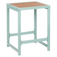 GARTEN-BARSTUHL AVETRANA Metall Hellgrün - Hellgrün, Metall (44/61/40cm) - Beliani