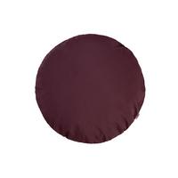 KISSENHÜLLE Rund Wunschton sukkulenten-violet 80 cm Ø - Violett, Textil (80/80cm) - beties Heimtextil