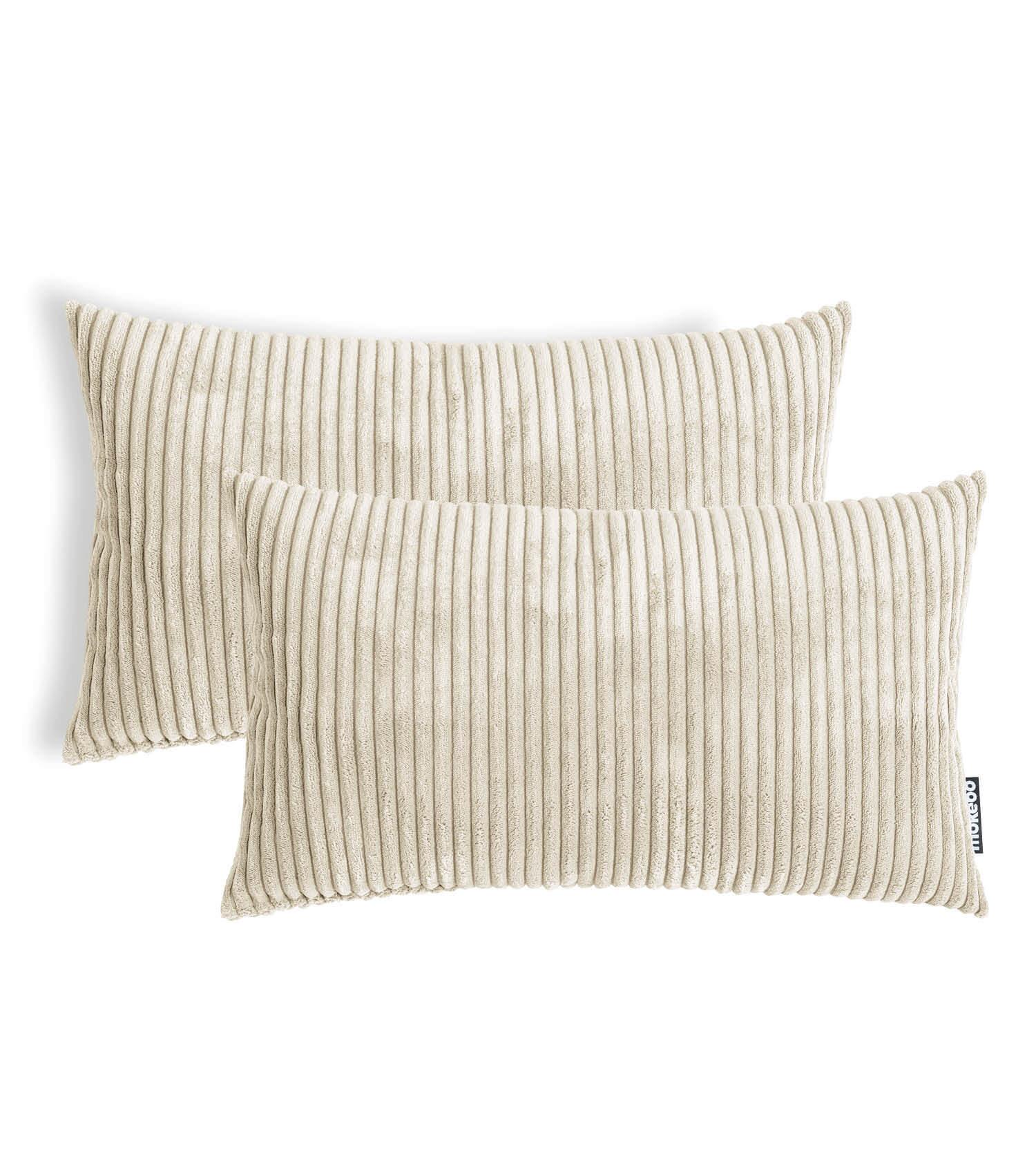 SOFAKISSEN Rest 2er-Set - Beige, Textil (40/60cm) - Mokebo