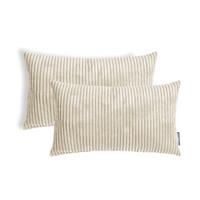 SOFAKISSEN Rest 2er-Set - Beige, Textil (40/60cm) - Mokebo