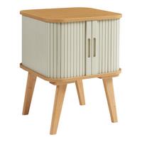 BEISTELLTISCH Tysvær - Creme, Holz/Holzwerkstoff (45/45/58.5cm) - [en.casa]
