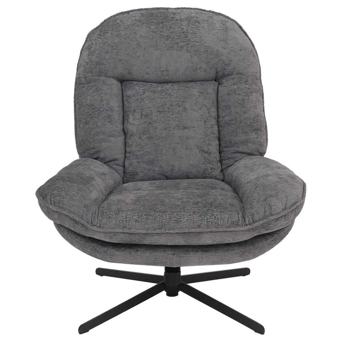 RELAXSESSEL Grau - Grau, Textil (80/96/90cm) - MCW