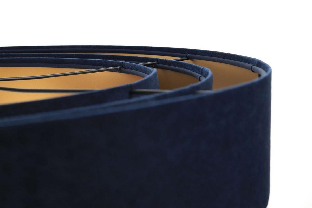 HÄNGELEUCHTE Blau 60/20 cm - Weiß, Kunststoff (60/1.5/20cm) - ONZENO