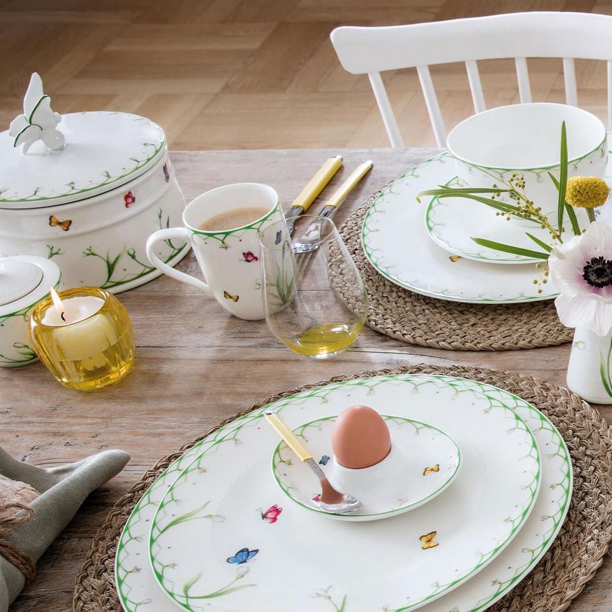 BECHER MIT HENKEL Colourful Spring bunt 340 ml 6er Set - Multicolor, Keramik (0.34L) - Villeroy & Boch