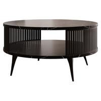 COUCHTISCH Roenni - Multicolor/Schwarz, Holzwerkstoff/Metall (75/75/44cm) - MIRJAN24