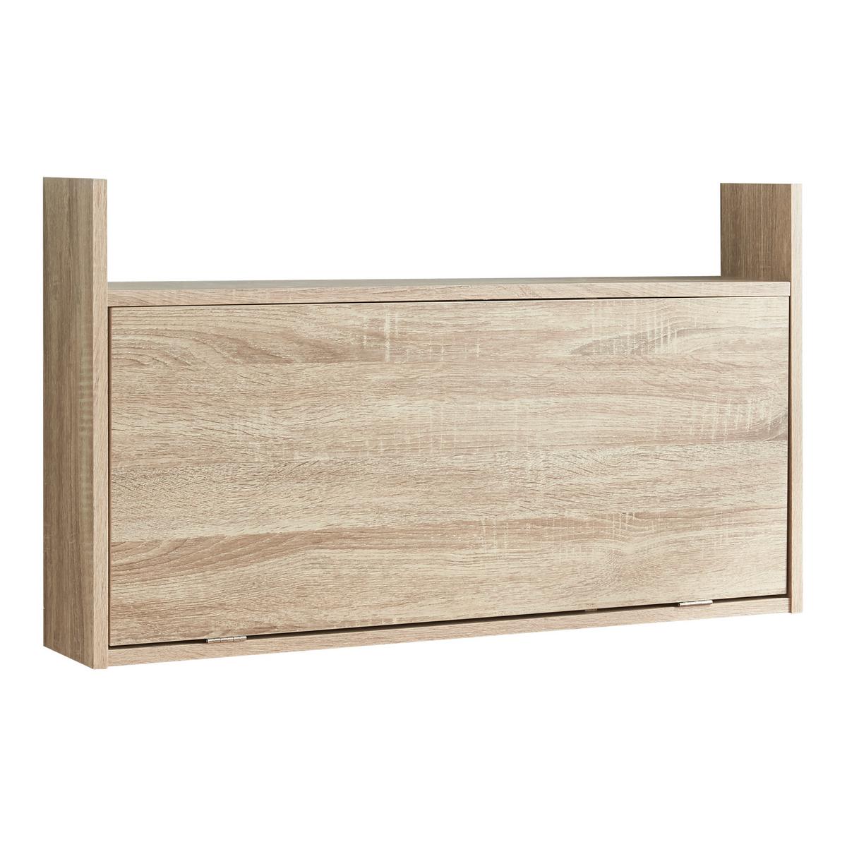 WANDSCHREIBTISCH Rautalampi - Eichefarben, Holzwerkstoff (83/48/14.5cm) - [en.casa]