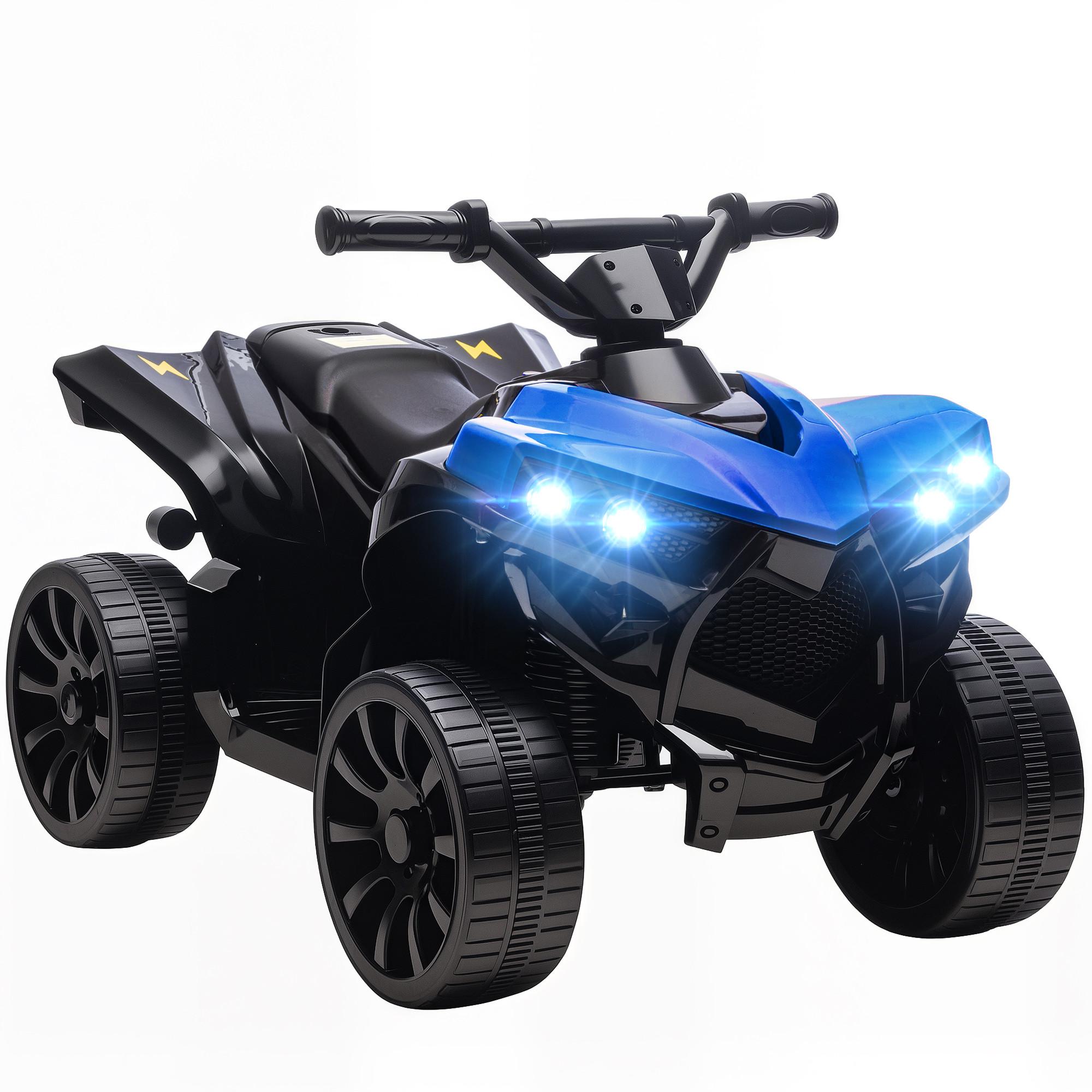 KINDER QUAD mit Scheinwerfer Blau - Blau, Metall (70/42/45cm) - AIYAPLAY
