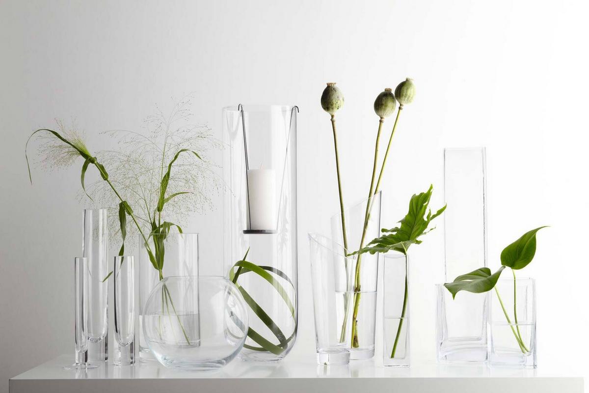 VASE Boccia transparent 13.0 cm - Transparent, Glas (15/13cm) - Leonardo Living