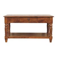 COUCHTISCH, 2 Schubladen, braun - Braun, Holz (85/55/45cm) - Artisan Furniture