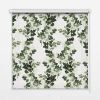 INNENROLLO - Fensterrollo - Rollo - 90x180 cm - Blätter - Grün, Kunststoff (90/180/0.5cm) - TULUP