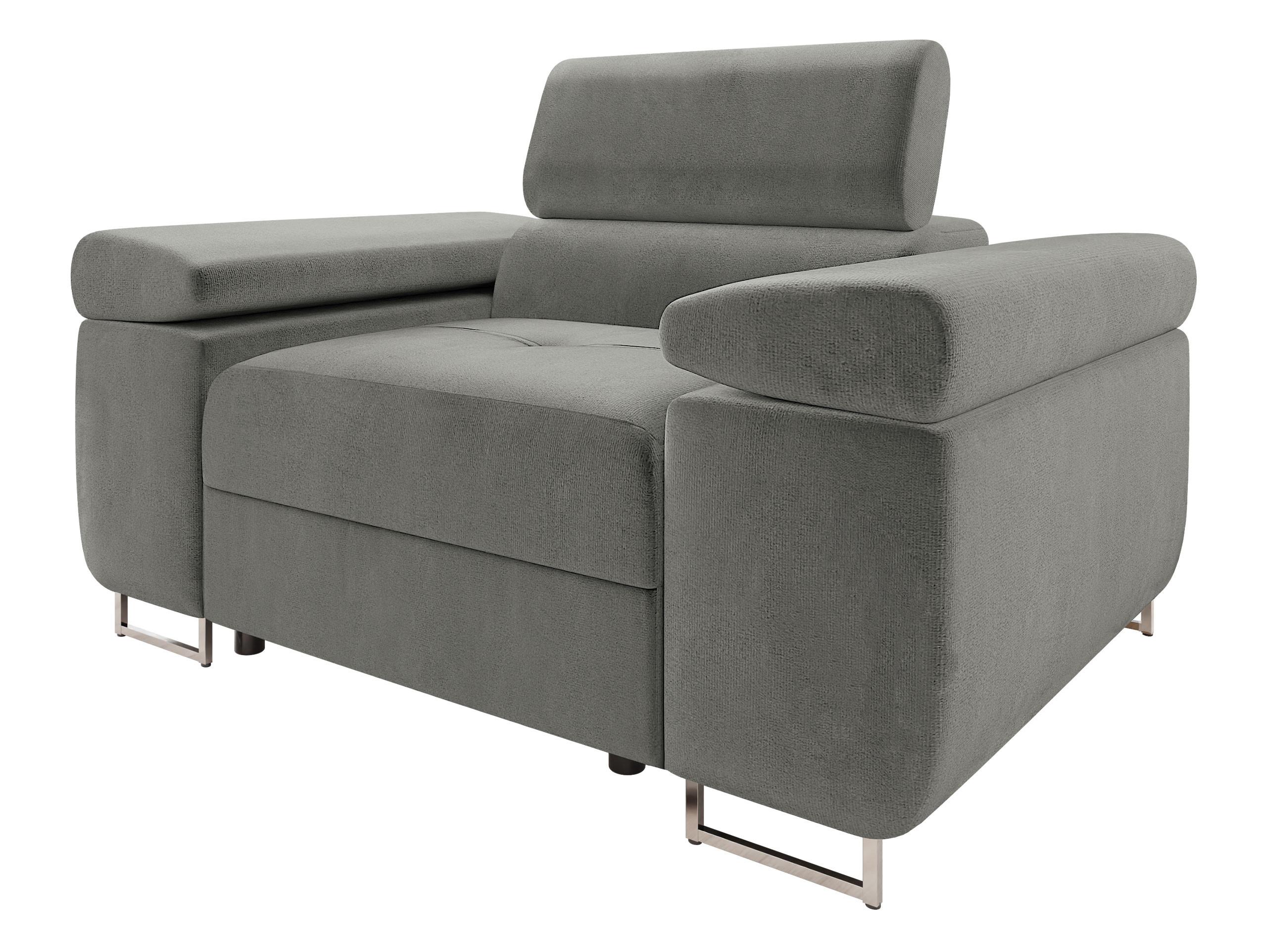 SESSEL Torezio - Grau, Holz/Textil (134/90/102cm) - MIRJAN24
