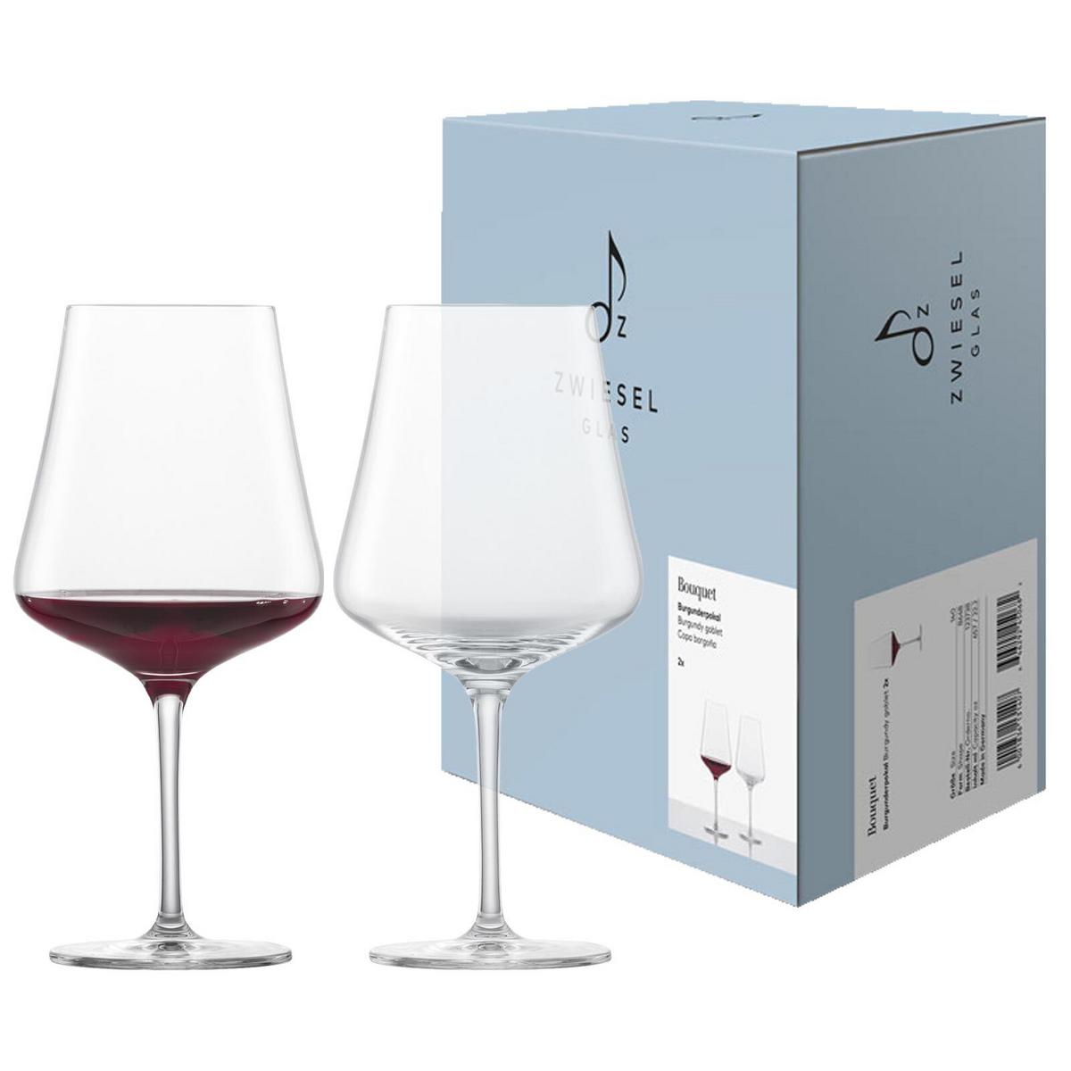 BURGUNDER ROTWEINGLÄSER Bouquet transparent 657 ml 2er Set - Transparent, Glas (0.657L) - Zwiesel Glas
