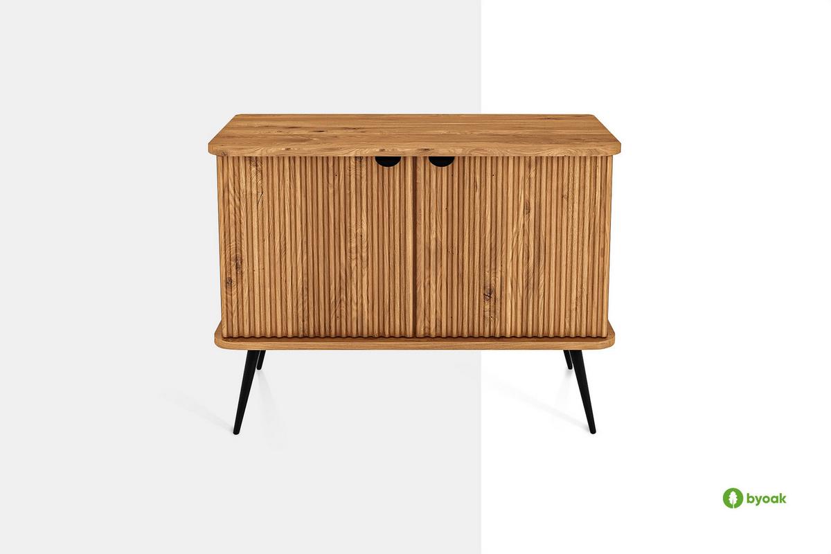 KOMMODE LINA - Kernbuche, Holz (97/72/46cm) - byoak