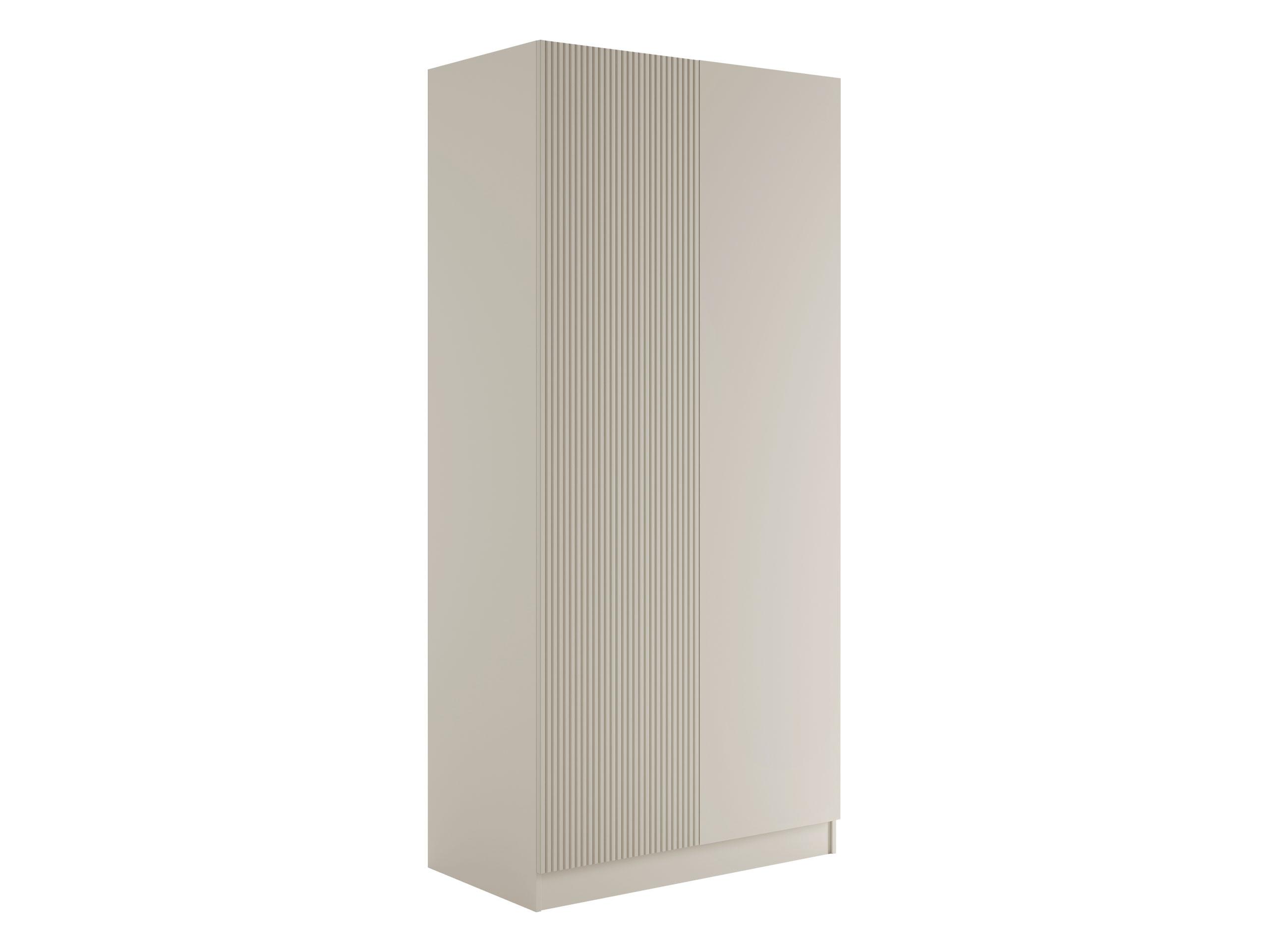KLEIDERSCHRANK Como 2D - Kaschmir, Holzwerkstoff/Metall (103/220/55cm) - MIRJAN24