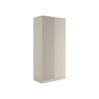 KLEIDERSCHRANK Como 2D - Kaschmir, Holzwerkstoff/Metall (103/220/55cm) - MIRJAN24